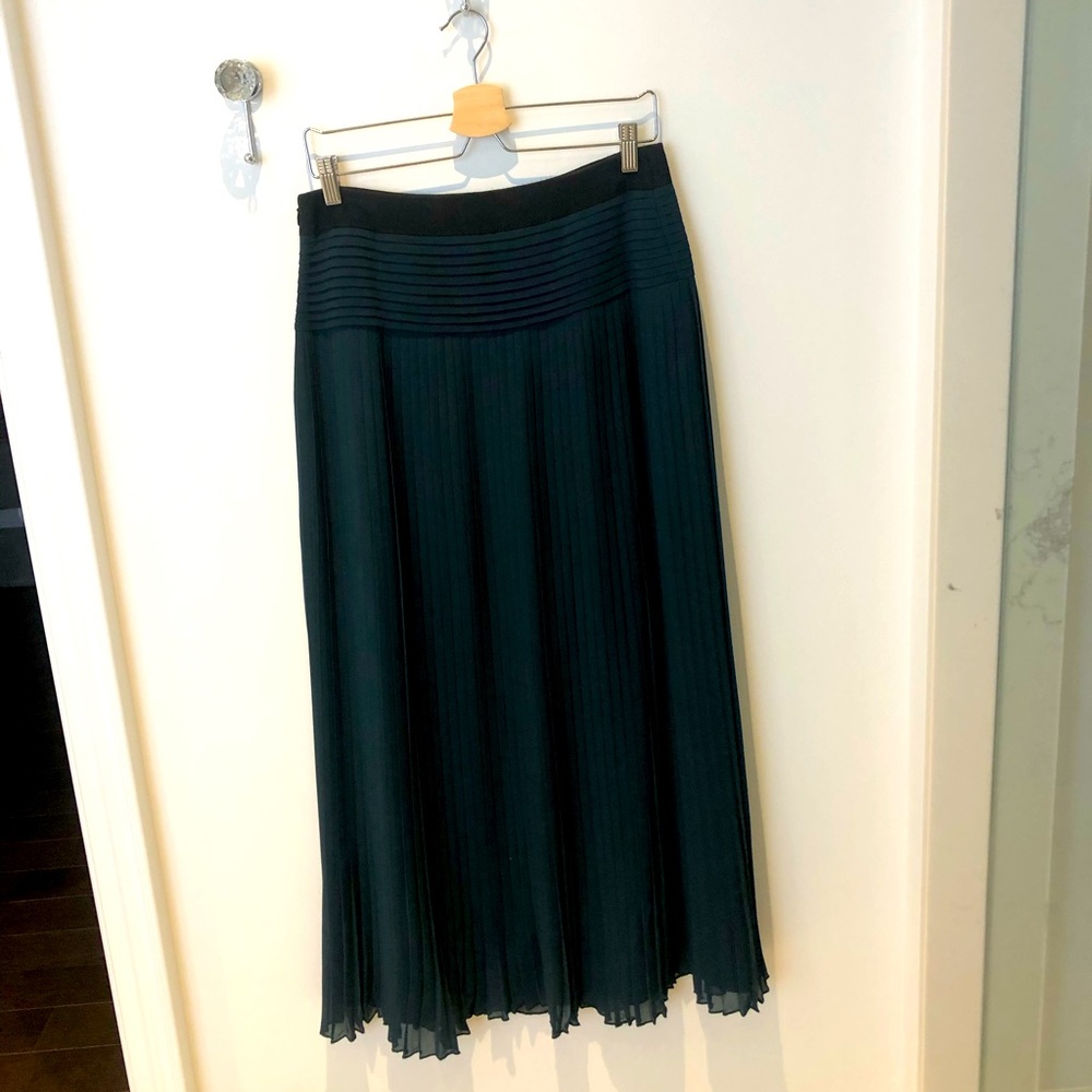 Ted Baker Emerald Green Elegant Maxi Skirt